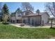 Backyard of home with patio, dog kennel; outdoor space ideal for relaxation and pet-friendly enjoyment at 2781 Savage Rd, Elizabeth, CO 80107
