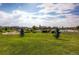 Lush community park featuring a playground, pool, clubhouse, mature trees, and green space, fostering outdoor activity at 14134 Glenayre Cir, Parker, CO 80134