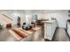 Finished basement with bar area, perfect for entertaining and relaxation at 149 Jewel St, Brighton, CO 80603