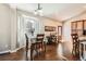 Cozy dining room featuring a window seat and natural lighting at 149 Jewel St, Brighton, CO 80603