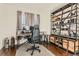 Bright home office featuring modern décor, providing an efficient workspace at 149 Jewel St, Brighton, CO 80603