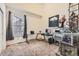 Functional home office featuring ample natural light and contemporary decor at 149 Jewel St, Brighton, CO 80603