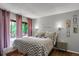 Inviting bedroom with large windows, stylish wall decor, and comfortable bedding at 1255 S Dillon Way, Aurora, CO 80012