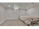 Minimalist bedroom with carpet flooring, recessed lighting, and ample space for relaxation and rest at 2204 S Acoma St, Denver, CO 80223