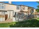 Fenced back yard with grassy area and patio, perfect for outdoor entertaining at 2991 W 81St Ave # G, Westminster, CO 80031