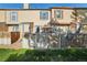 Fenced back yard with grassy area and patio, perfect for outdoor entertaining at 2991 W 81St Ave # G, Westminster, CO 80031