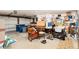Spacious two-car garage offering ample storage and parking, ready for organization at 200 Rose St, Georgetown, CO 80444