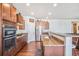 Well-equipped kitchen with stainless steel appliances, granite countertops, and ample cabinet space for culinary enthusiasts at 42363 Glen Abbey Dr, Elizabeth, CO 80107