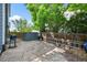 Stone patio with outdoor grill and storage provides a perfect space for outdoor cooking and relaxation at 17395 E Dewberry Dr, Parker, CO 80134