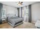 A serene bedroom with neutral tones, cozy bedding, and generous natural light at 8299 S Kellerman, Aurora, CO 80016