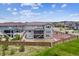 Aerial view of a beautiful two-story home with a large backyard and a wooden fence at 8299 S Kellerman, Aurora, CO 80016
