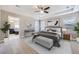 Main bedroom with ensuite bathroom and plenty of natural light at 3423 Princeton Pl, Broomfield, CO 80023