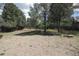 Backyard with gravel, sparse grass, and a wooden fence at 19025 E Bethany Pl, Aurora, CO 80013
