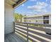 Enjoy the view from this private balcony, perfect for relaxing outdoors at 3141 S Tamarac Dr # 206E, Denver, CO 80231