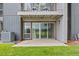 Ground level patio area with golf course views at 6513 Pinewood Dr, Parker, CO 80134