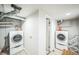 Functional laundry room with washer and dryer hookups at 3241 Sheridan Blvd, Wheat Ridge, CO 80212