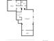 Basement floor plan showing bedroom, walk-in closet, bathroom, recreation room and storage at 1920 Pioneer Cir, Lafayette, CO 80026