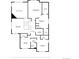 Upstairs floor plan view shows layout of bedrooms, baths, laundry, and walk-in closets at 1920 Pioneer Cir, Lafayette, CO 80026