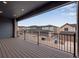 Overhead view of townhome community from patio at 16744 W 93Rd Pl, Arvada, CO 80007