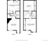 Detailed floor plan showcasing the layout with dimensions for each room, ideal for visualizing the living space at 12125 Bannock St # C, Westminster, CO 80234