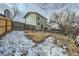 Exterior view of a two story house with backyard at 11058 Grange Creek Dr, Thornton, CO 80233