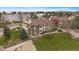 Scenic aerial view of multi-Gathering residence with well-maintained landscaping and surrounding community at 8615 W Berry Ave # 204, Littleton, CO 80123