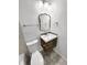 Stylish bathroom with a modern vanity, mosaic tile accents, and updated fixtures for a contemporary feel at 1622 S Idalia Cir # G, Aurora, CO 80017