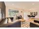 Inviting living room leads into a dining area, highlighting the open and airy layout at 1640 Iola St, Aurora, CO 80010