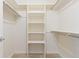 Walk-in closet with built-in shelving and hanging rods at 427 S Parkside Dr, Longmont, CO 80501