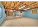 Spacious unfinished basement with concrete flooring and lots of potential at 10356 Lions Heart, Lone Tree, CO 80124