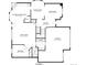 First floor plan shows layout of kitchen, dining, living, and Gathering rooms at 10356 Lions Heart, Lone Tree, CO 80124