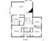 Second floor plan shows bedroom and bathroom layouts at 10356 Lions Heart, Lone Tree, CO 80124