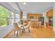 Charming kitchen with wooden cabinets, eat-in nook, and stainless steel appliances at 10356 Lions Heart, Lone Tree, CO 80124