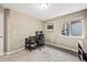 Home office space featuring a workspace and natural light from the window at 10553 Stonemeadow Dr, Parker, CO 80134
