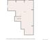 Basement floor plan showing ample space for storage or future customization at 12826 Lake Port St, Longmont, CO 80504