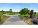 Community walking path and Peninsula Park sign on display at 12826 Lake Port St, Longmont, CO 80504