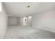 Large basement featuring gray carpet, white walls, and recessed lighting at 6698 S Wellington Ct, Centennial, CO 80121