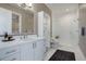 Modern bathroom with a glass-enclosed shower, sleek vanity, and contemporary finishes at 4625 W 50Th Ave # 203, Denver, CO 80212
