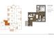 Detailed floor plan showcasing layout, dimensions, and arrangement of rooms in a 1BD/1Bath unit at 4625 W 50Th Ave # 203, Denver, CO 80212