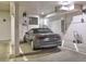 Secured parking garage featuring a sleek convertible, ample space, and convenient access at 4625 W 50Th Ave # 203, Denver, CO 80212