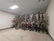 Secure bike storage room with multiple racks for convenient and organized bicycle parking at 1898 S Bannock St # 404, Denver, CO 80223