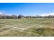 Community soccer field on a bright sunny day with residential homes in the background at 4605 Copeland Loop # 103, Highlands Ranch, CO 80126