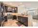 Gourmet kitchen with stainless steel appliances and an open layout at 1817 S Buchanan Cir, Aurora, CO 80018