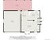 Floor plan featuring a garage, patio, kitchen, dining area and living room at 6298 S Harlan Way, Littleton, CO 80123