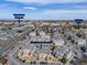 An aerial perspective shows the property located near Town Center At Aurora and Settler's Park at 970 S Dawson Way # 15, Aurora, CO 80012
