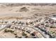 An aerial neighborhood shot highlighting location near open space, and its peaceful, serene surrounding landscape at 5238 Clearbrooke Ct, Castle Rock, CO 80104