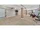 Expansive finished basement with exercise equipment, ideal for recreation at 5238 Clearbrooke Ct, Castle Rock, CO 80104