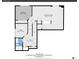 Lower level floor plan with recreation room, bedroom, utility room, bathroom, and hall at 10115 Foxridge Ct, Highlands Ranch, CO 80126