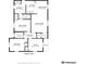 Detailed floor plan showcasing the layout of the home, including room dimensions and storage areas at 9271 Gaylord St, Thornton, CO 80229