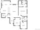 Floor plan of the main level of the house at 381 Freestone St, Brighton, CO 80603